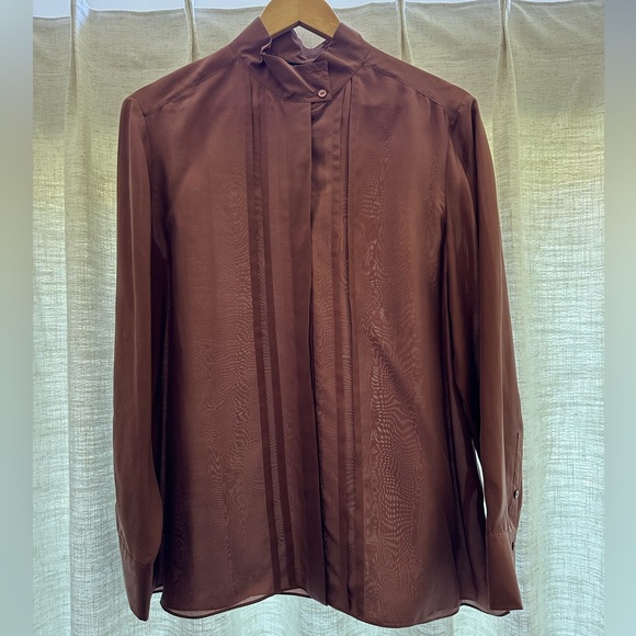 NWT Massimo Dutti Button-up Blouse - Picture 1 of 5